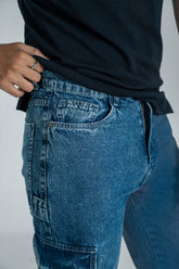 Men Slim Relax Fit Denim